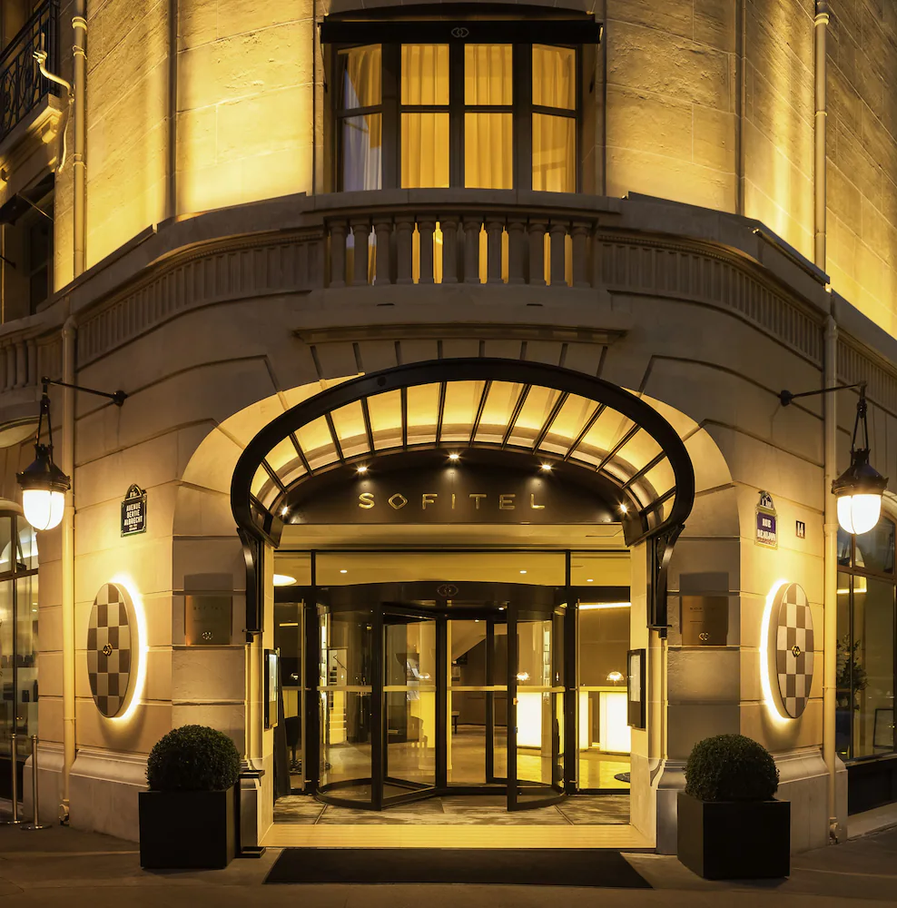 Elegant’Hôtel Sofitel Paris.