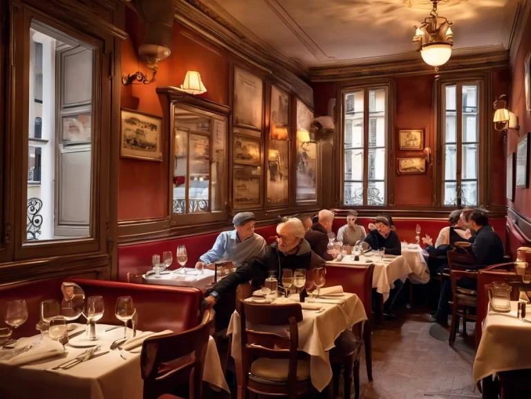 Dining in Lyon’s bouchon restaurant