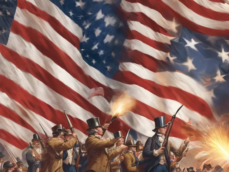 Fourth of July flag timeline