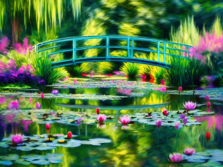 Monet’s water garden in Giverny